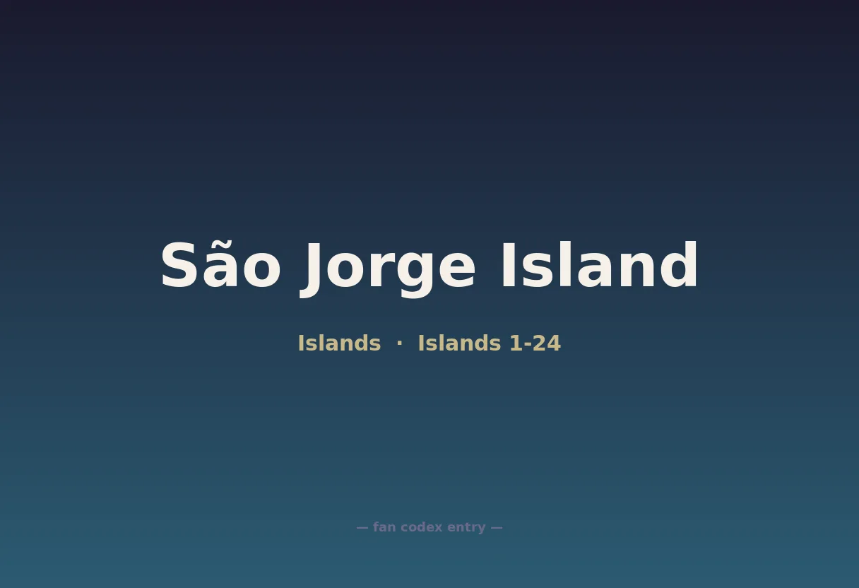 São Jorge Island