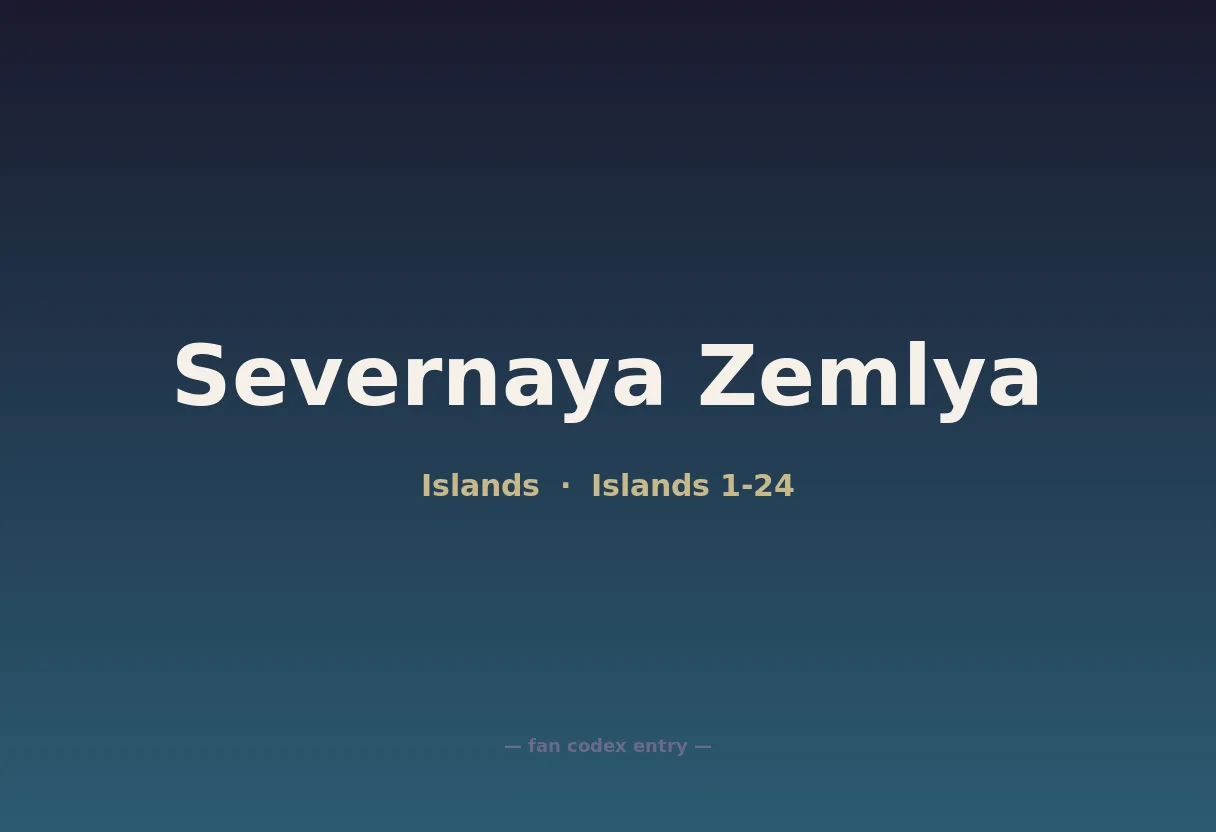 Severnaya Zemlya