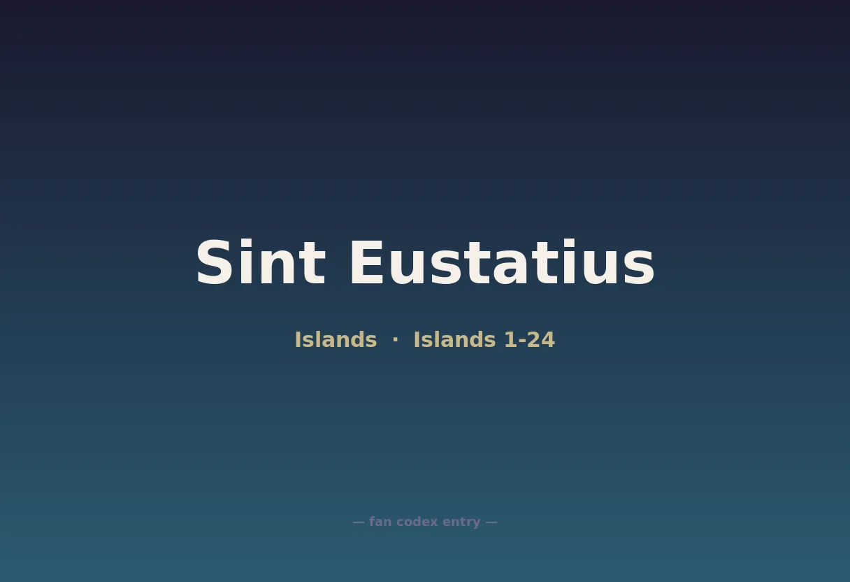 Sint Eustatius